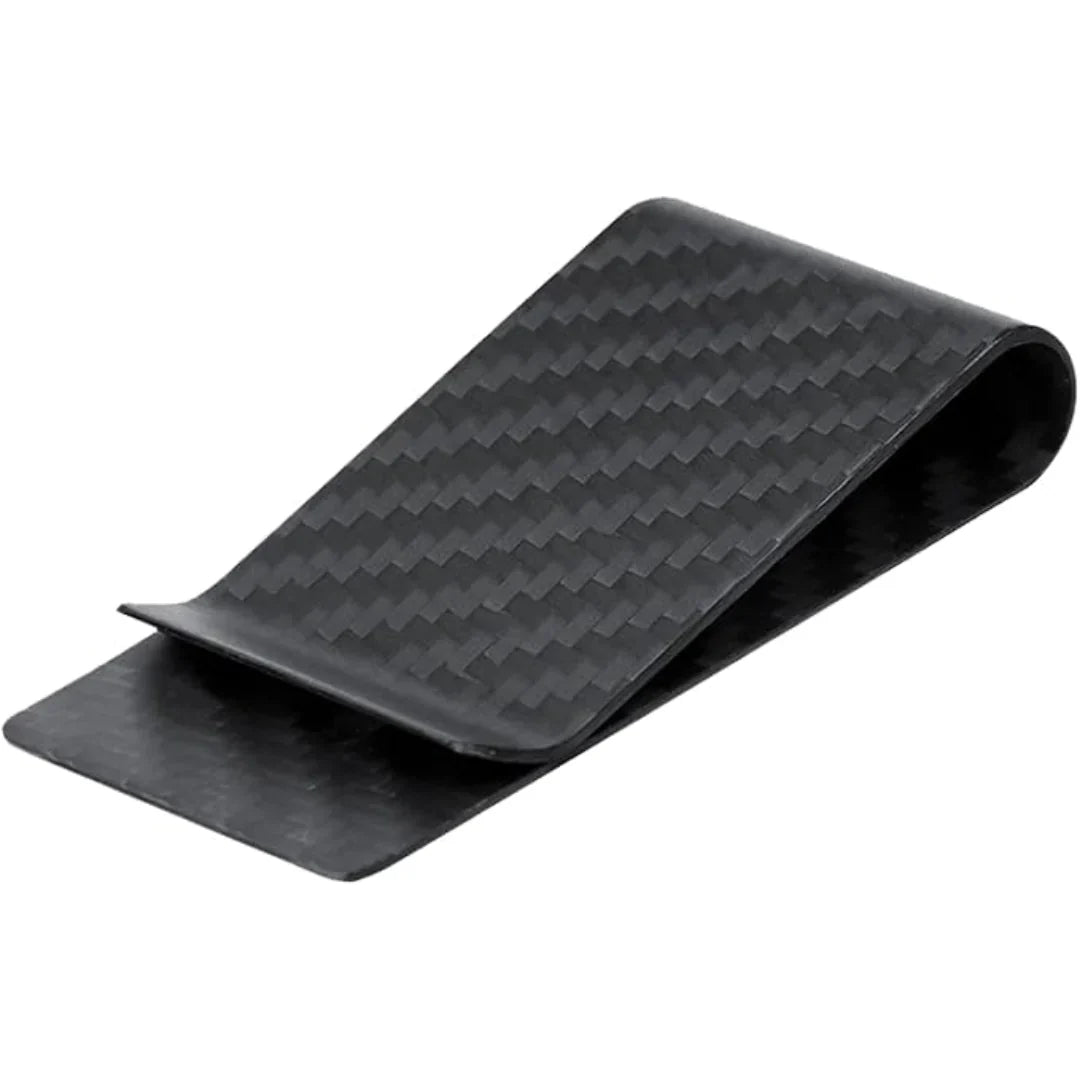 Elegancki uchwyt na karty i klips na pieniądze ze stali nierdzewnej – zestaw 2 sztuk