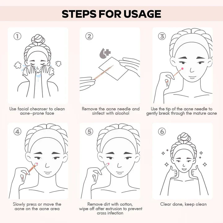 Zestaw do Usuwania Wągrów i Pryszczy