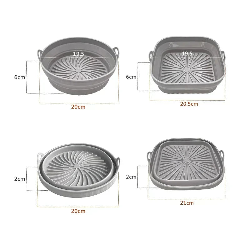 Wysokotemperaturowa Wkładka Silikonowa Do Frytkownic Beztłuszczowych Z Powłoką Nieprzywierającą