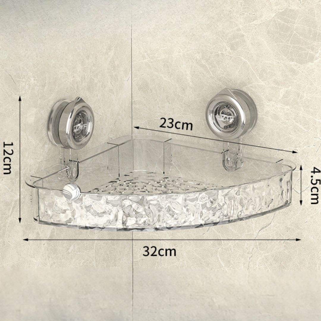 Kątownik Łazienkowy z Przyssawką