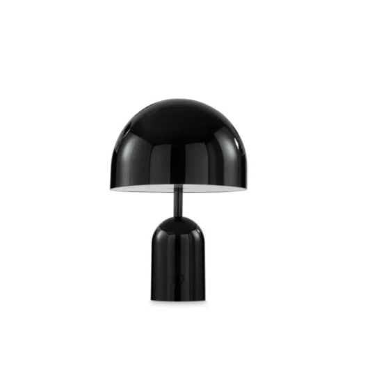 Mobilna Lampa Stołowa z Chromowanym Wykończeniem