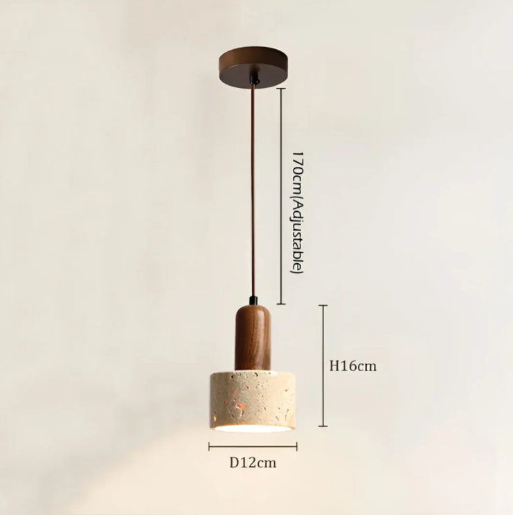 Japońska Lampa Sufitowa Wabi-Sabi w Minimalistycznym Designie – dla Eleganckiej Atmosfery