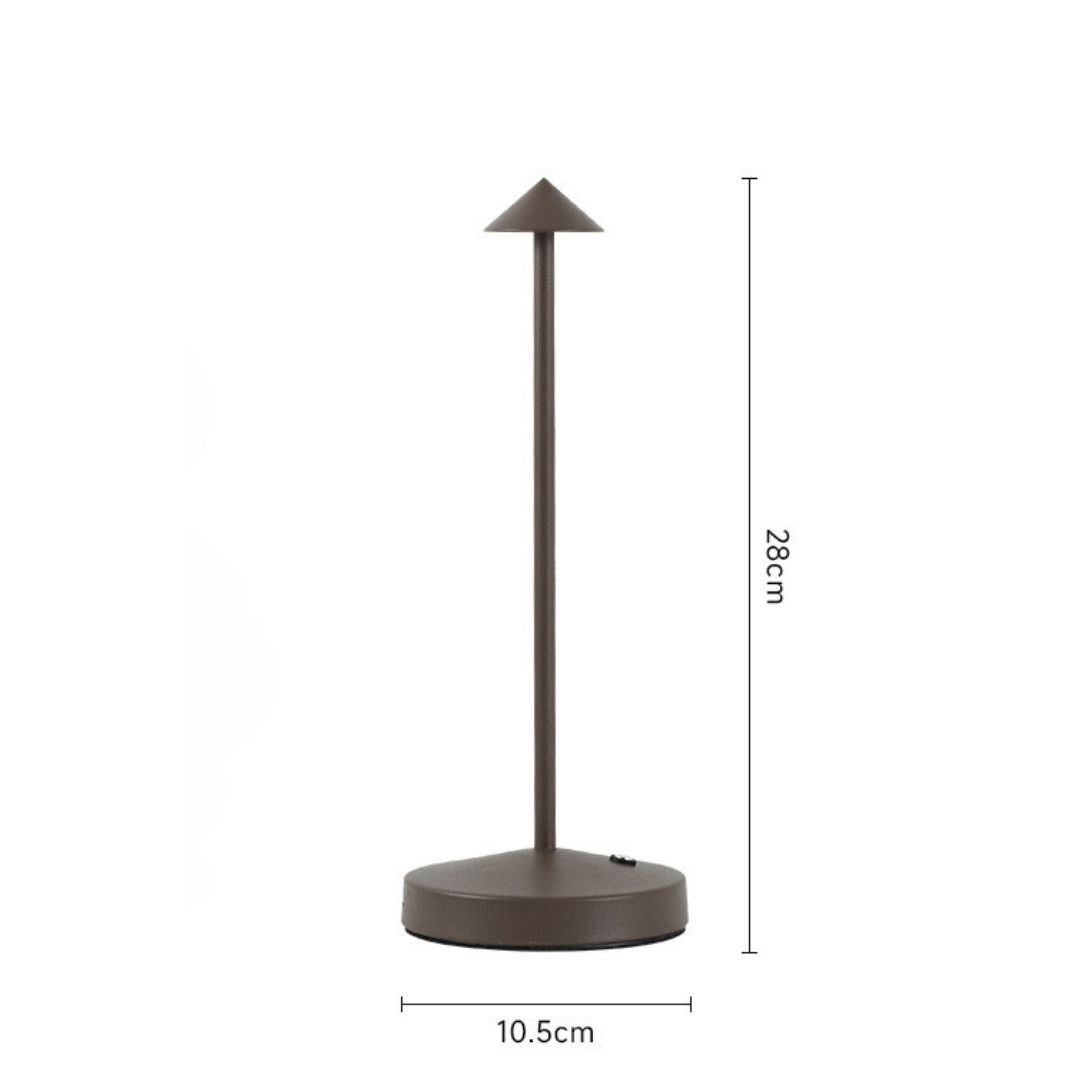 Elegancka Bezprzewodowa Lampa LED o Designerskim Stylu