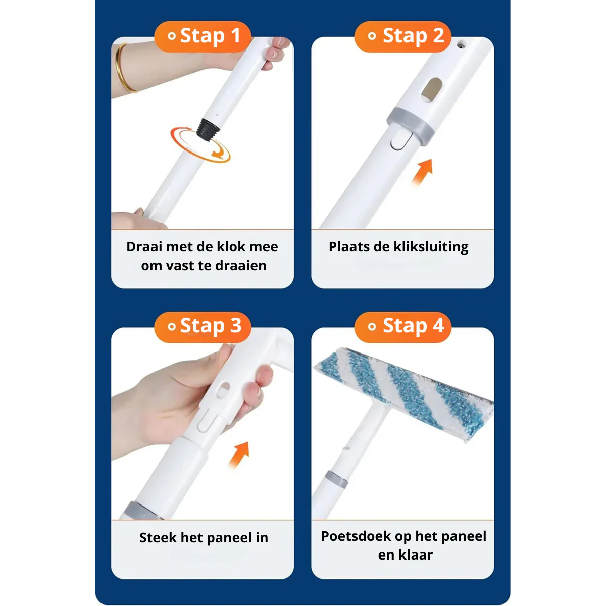 Funkcjonalna Wycieraczka 3 w 1 z Funkcją Spryskiwania i Wycierania