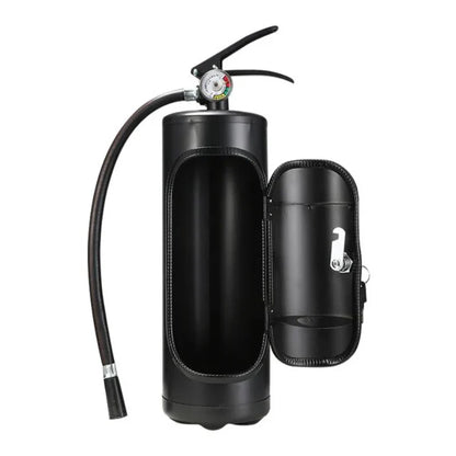 Oryginalny Stylowy Uchwyt na Butelki w Kształcie Gaśnicy – Praktyczny i Dekoracyjny