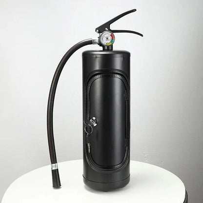 Oryginalny Stylowy Uchwyt na Butelki w Kształcie Gaśnicy – Praktyczny i Dekoracyjny