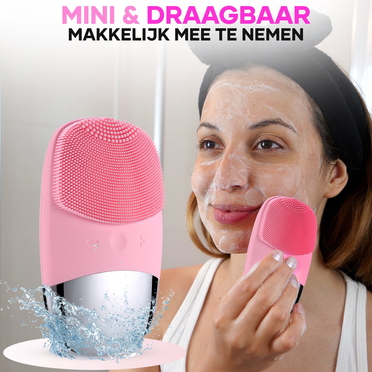 Elektryczna szczoteczka do oczyszczania twarzy