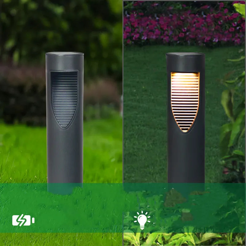 Moderne Solar Tuinlamp - Led Buitenverlichting met Stijlvol Ontwerp voor Terras & Tuin