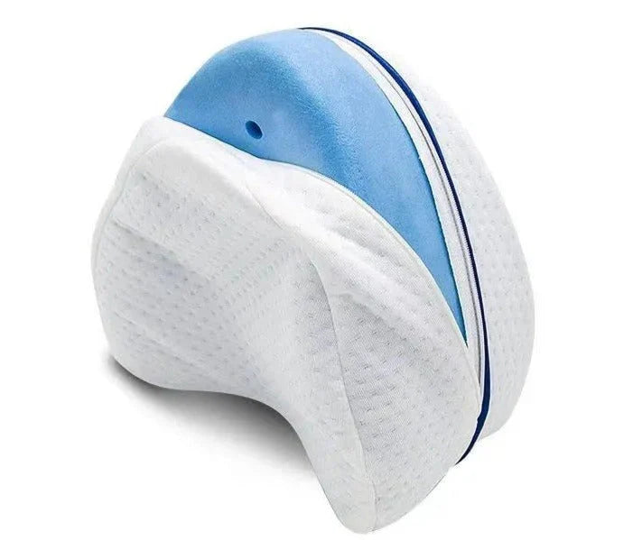 Ortopedyczna poduszka pod kolana dla śpiących na boku – Ergonomiczna poduszka na nogi z pianką memory dla lepszego snu