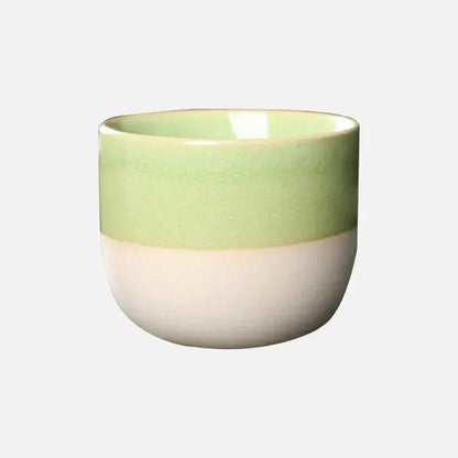 Ręcznie Wykonana Ceramiczna Filiżanka – Niebiesko Szkliwiona Do Herbaty