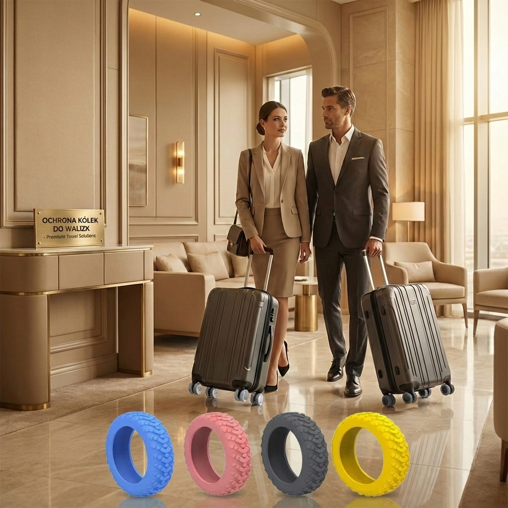 Ochrona kółek do walizek