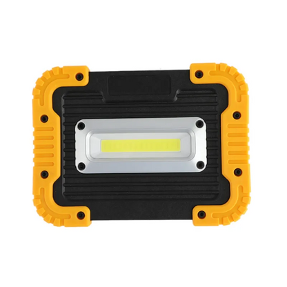 Oplaadbare Led Bouwplaats Schijnwerper - Draagbare Werklamp met Usb en Robuuste Hoes