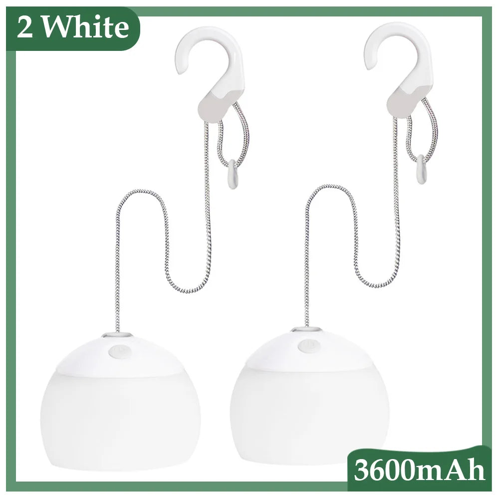 Retro LED Lampka Kempingowa – Ładowana USB