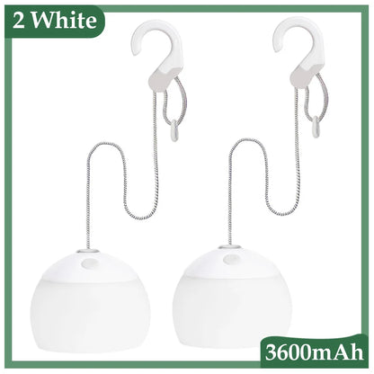 Retro LED Lampka Kempingowa – Ładowana USB