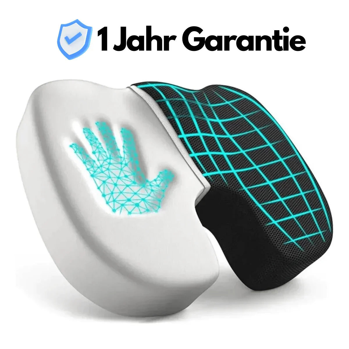 Ergonomiczna Poduszka Siedząca 4D-Comfort z Ortopedycznym Wsparciem