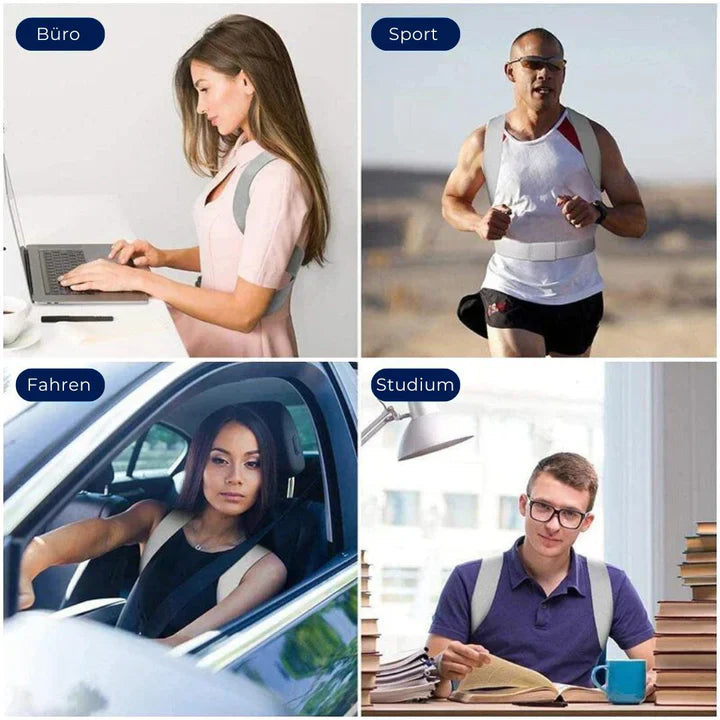 Regulowany Pas Podtrzymujący Plecy | dla Lepszej Postawy