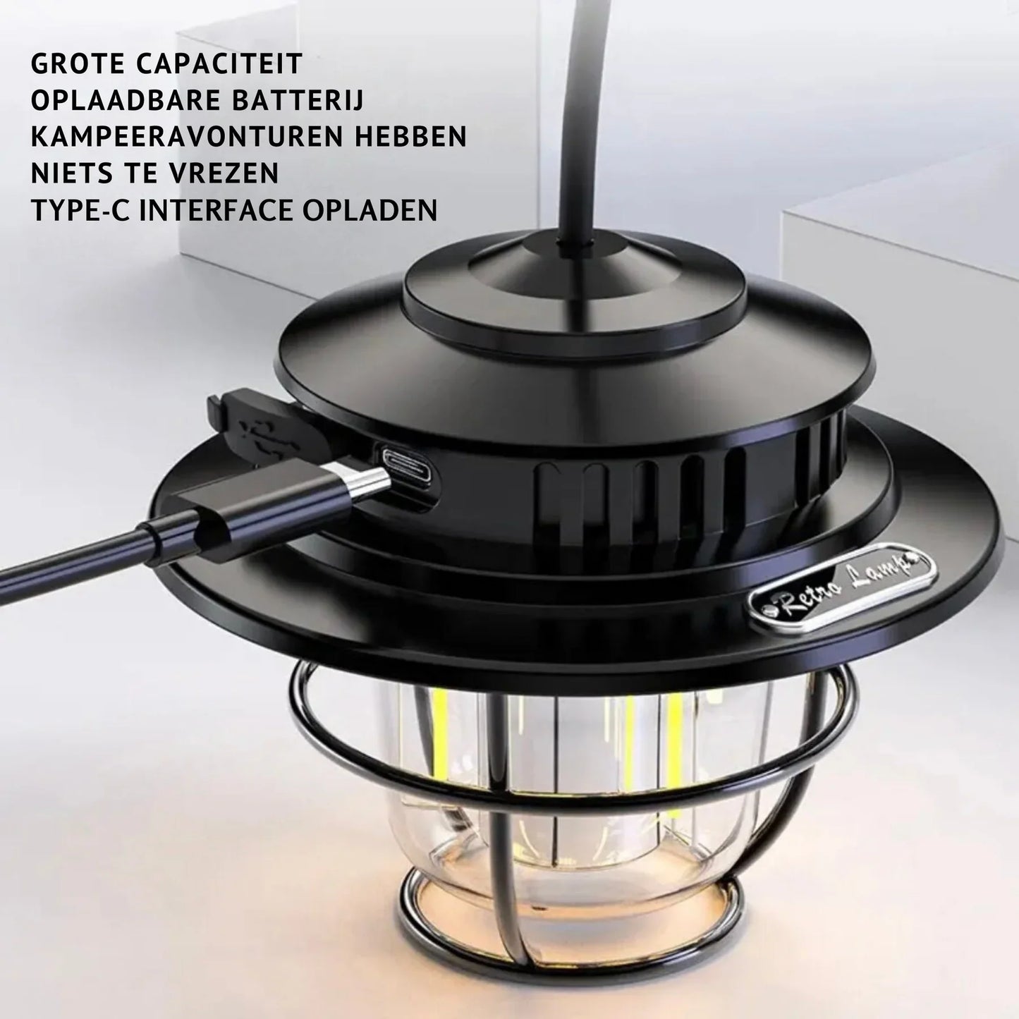 Ładowalna Lampka LED Kempingowa