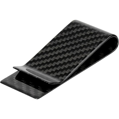 Elegancki uchwyt na karty i klips na pieniądze ze stali nierdzewnej – zestaw 2 sztuk