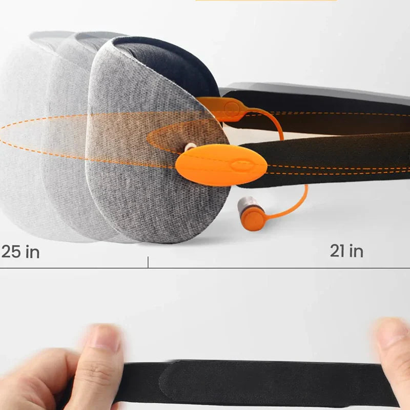 Relaksująca Maska na Oczy z Wbudowanymi Zatyczkami do Uszu