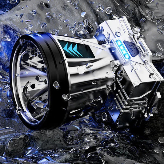 Szerokokątna Latarka Czołowa LED z Funkcją Powerbanku i portem USB do Ladowania