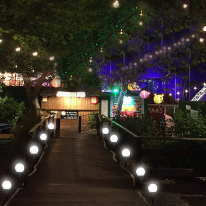 Zestaw 3 Wodoodpornych Lamp LED Solarnych do Ogrodu