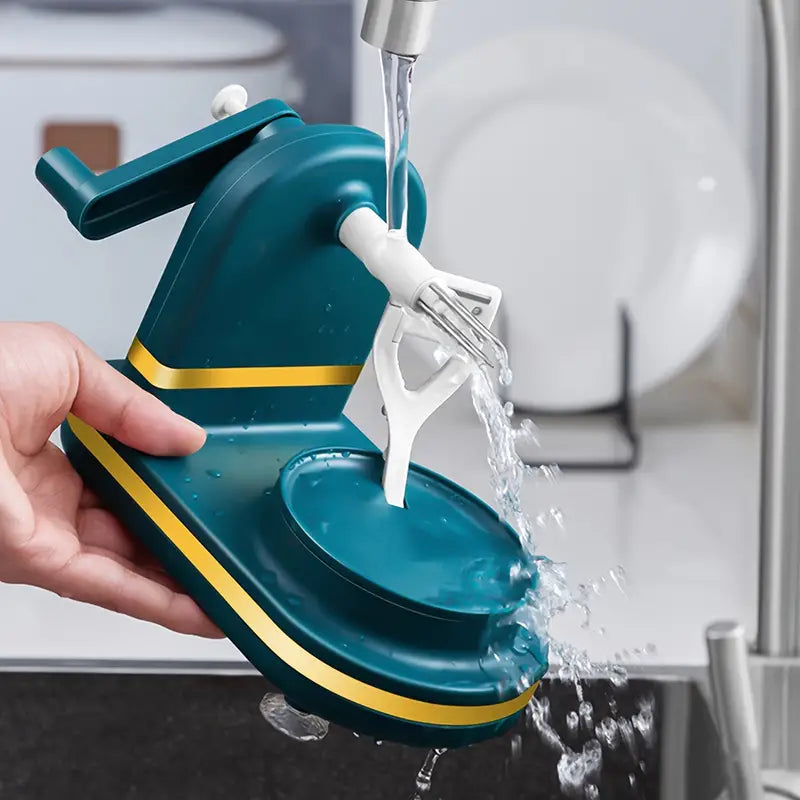 Prosty Obieracz do Warzyw i Owoców z Ręcznym Korbką – dla Bezproblemowego Obierania