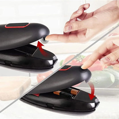 Automatyczny Otwieracz do Puszek z Ergonomicznym Uchwytem i Obsługą Jednym Przyciskiem