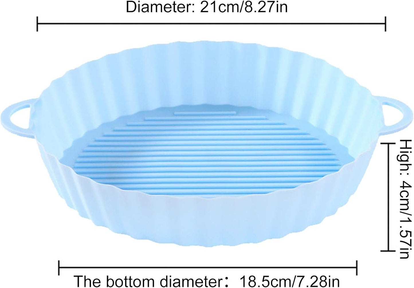 Silikonowa wkładka do frytkownicy beztłuszczowej – Wielokrotnego użytku, nieprzywierająca i łatwa do czyszczenia