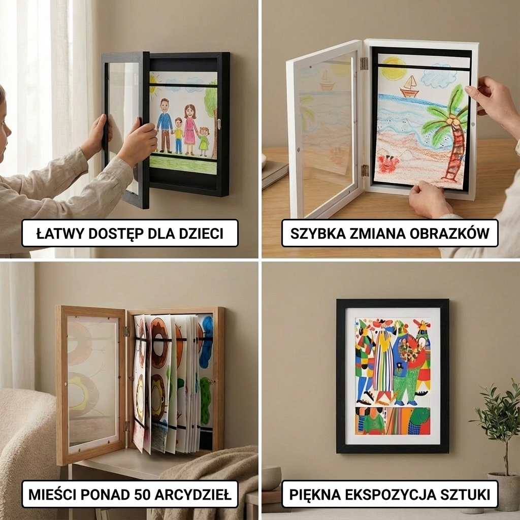 Ramka na Rysunki – na Maksymalnie 150 Tekeningen