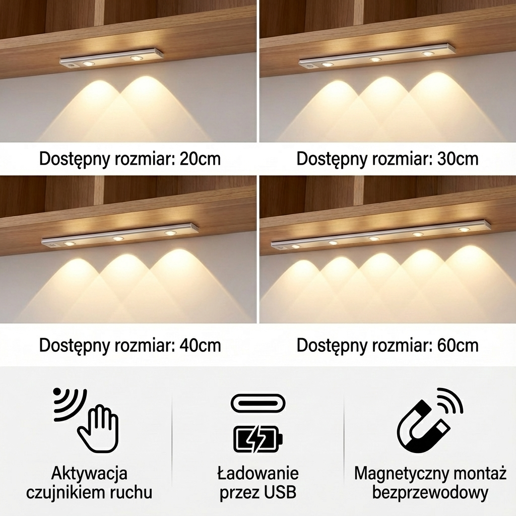 Energooszczędne Oświetlenie Podszafkowe