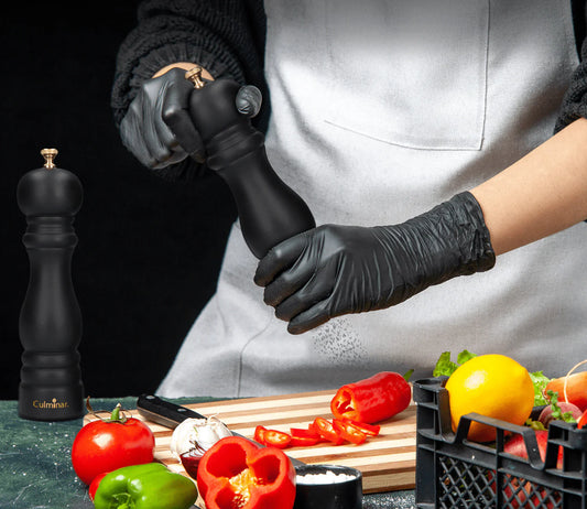 Zestaw Młynków Do Soli I Pieprzu – Ręczny Drewniany Młynek Do Przypraw Z Ceramicznym Mechanizmem I Regulacją Mielenia