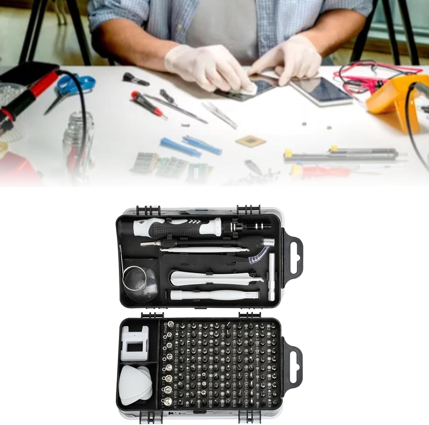 Zestaw śrubokrętów 115w1