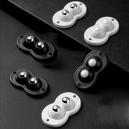 Samoprzylepny Uniwersalny Zestaw 4 Kółek Rolnych