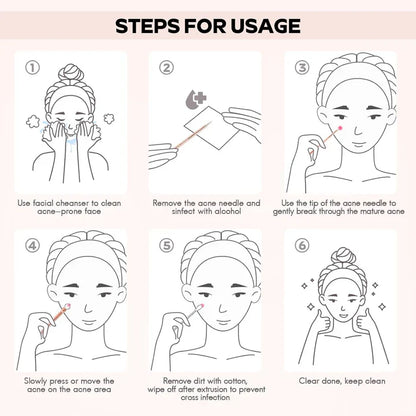 Zestaw do Usuwania Wągrów i Pryszczy