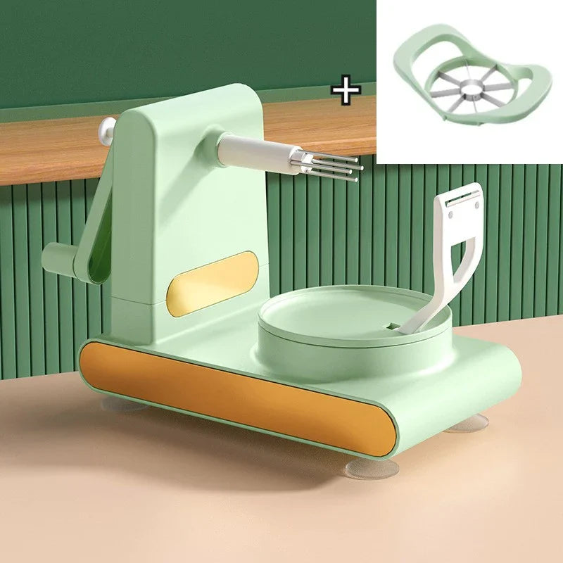 Prosty Obieracz do Warzyw i Owoców z Ręcznym Korbką – dla Bezproblemowego Obierania