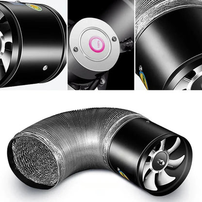 Mocny i Cichy Wentylator Wyciągowy