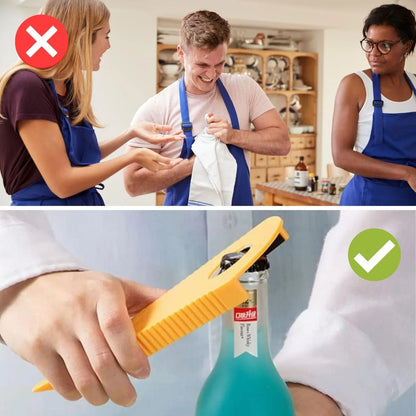 Ergonomiczny Otwieracz do Butelek z Praktycznym Uchwytam dla Łatwego Użytkowania