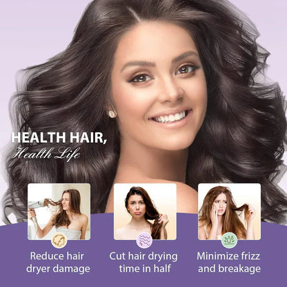 Zestaw ręczników do włosów z mikrofibry | 3 sztuki do szybkiego suszenia