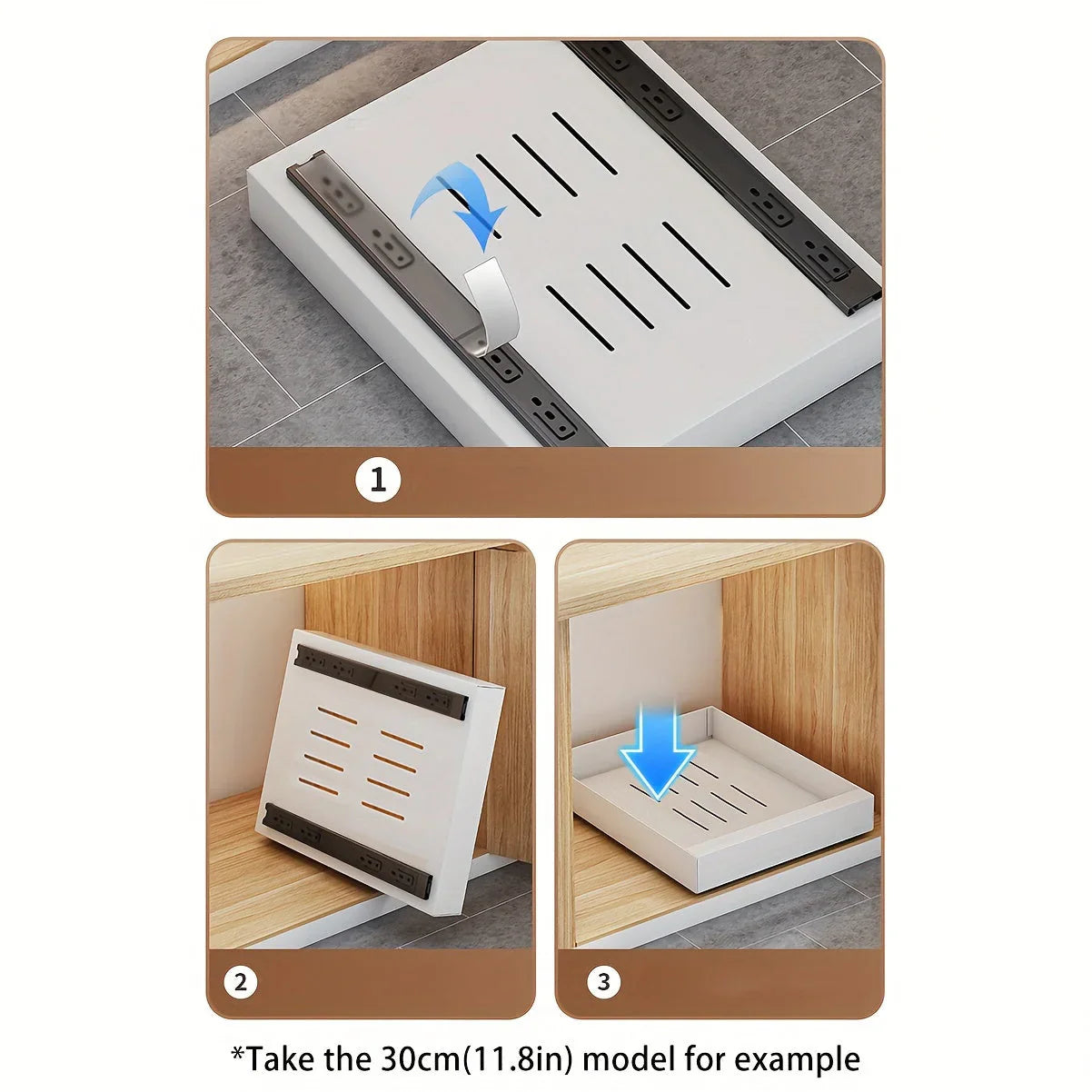 Rozsuwany Organizer do Szafki Kuchennej