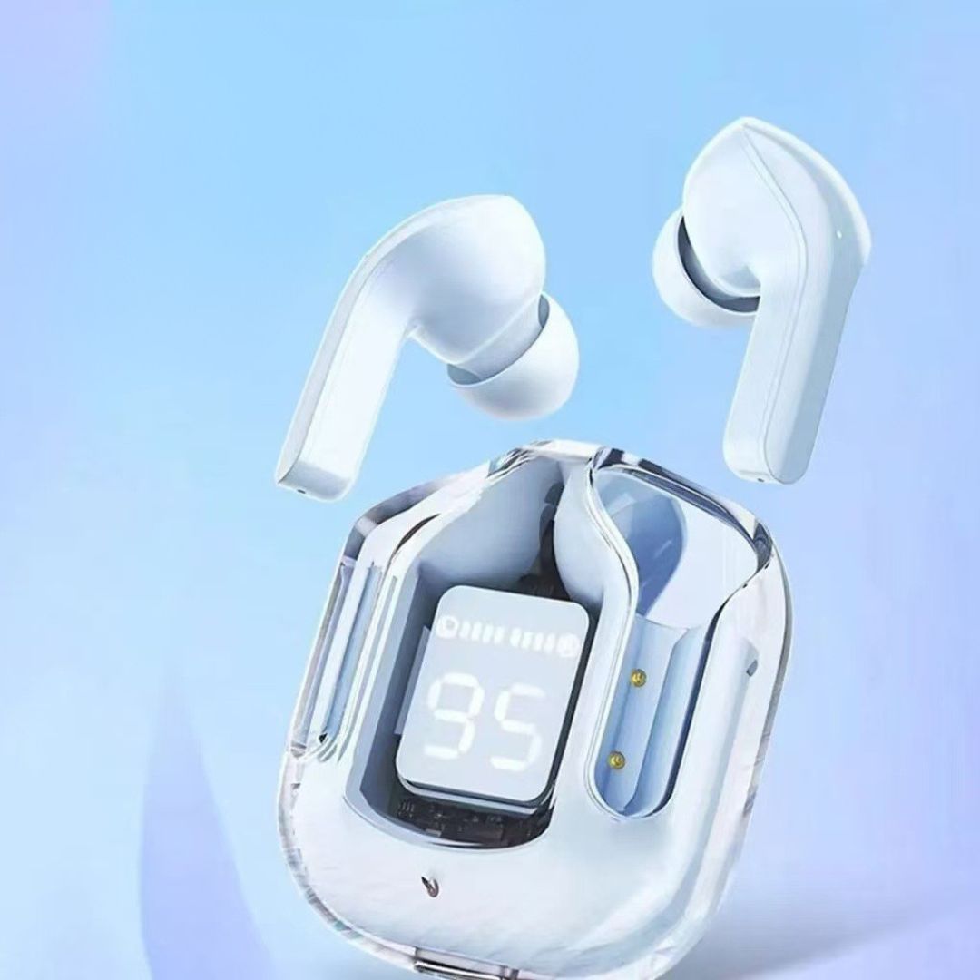 Inteligentne Słuchawki Bluetooth z Wyświetlaczem LED