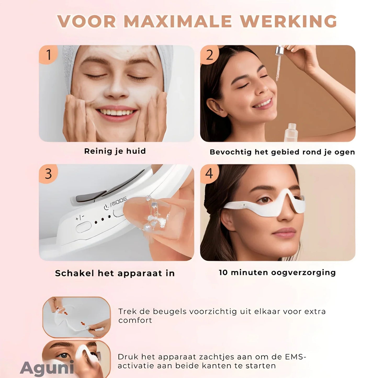 Terapeutyczne Okulary EMS z Technologią Czerwonego Światła