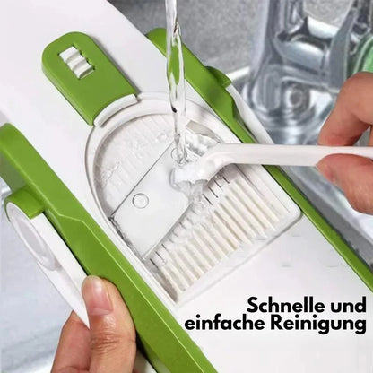 Regulowana, Wielofunkcyjna Krajalnica do Warzyw – Profesjonalny Krajalnik Kuchenny z Pojemnikiem