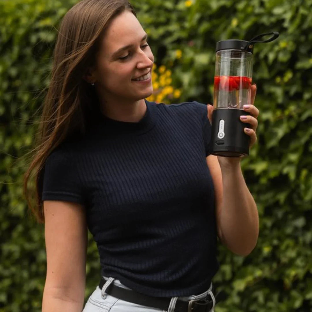 Przenośny Blender do Smoothie z 6 Mocnymi Ostrzami – Kompaktowy Blender do Użytku w Podróży