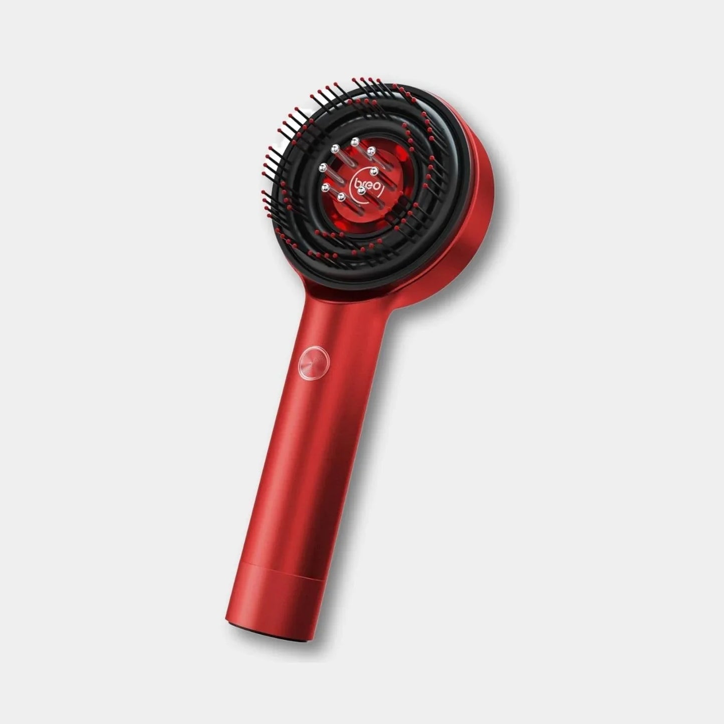 Elektryczna Szczotka do Masażu Skóry Głowy z Terapią Światłem LED