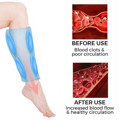 Bezprzewodowe urządzenie do masażu nóg z kompresją powietrzną