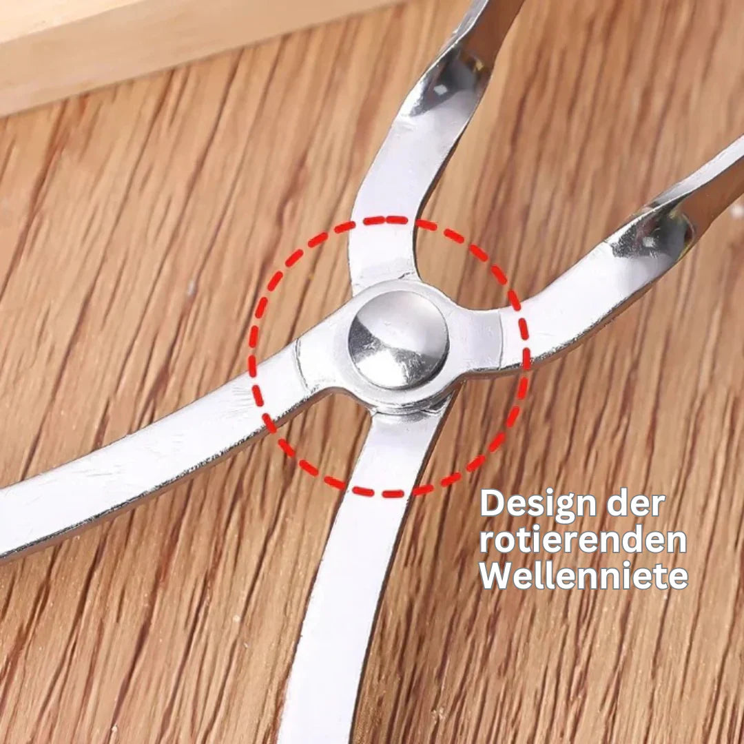 Stalowa Forma do Kotletów – Szczypce do Mielonych Kulek dla Perfekcyjnych Kotletów