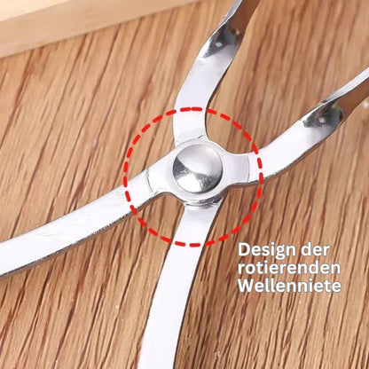 Stalowa Forma do Kotletów – Szczypce do Mielonych Kulek dla Perfekcyjnych Kotletów