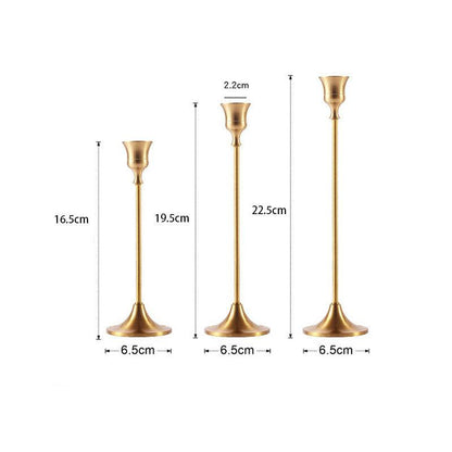 Premium Złoty Świecznik