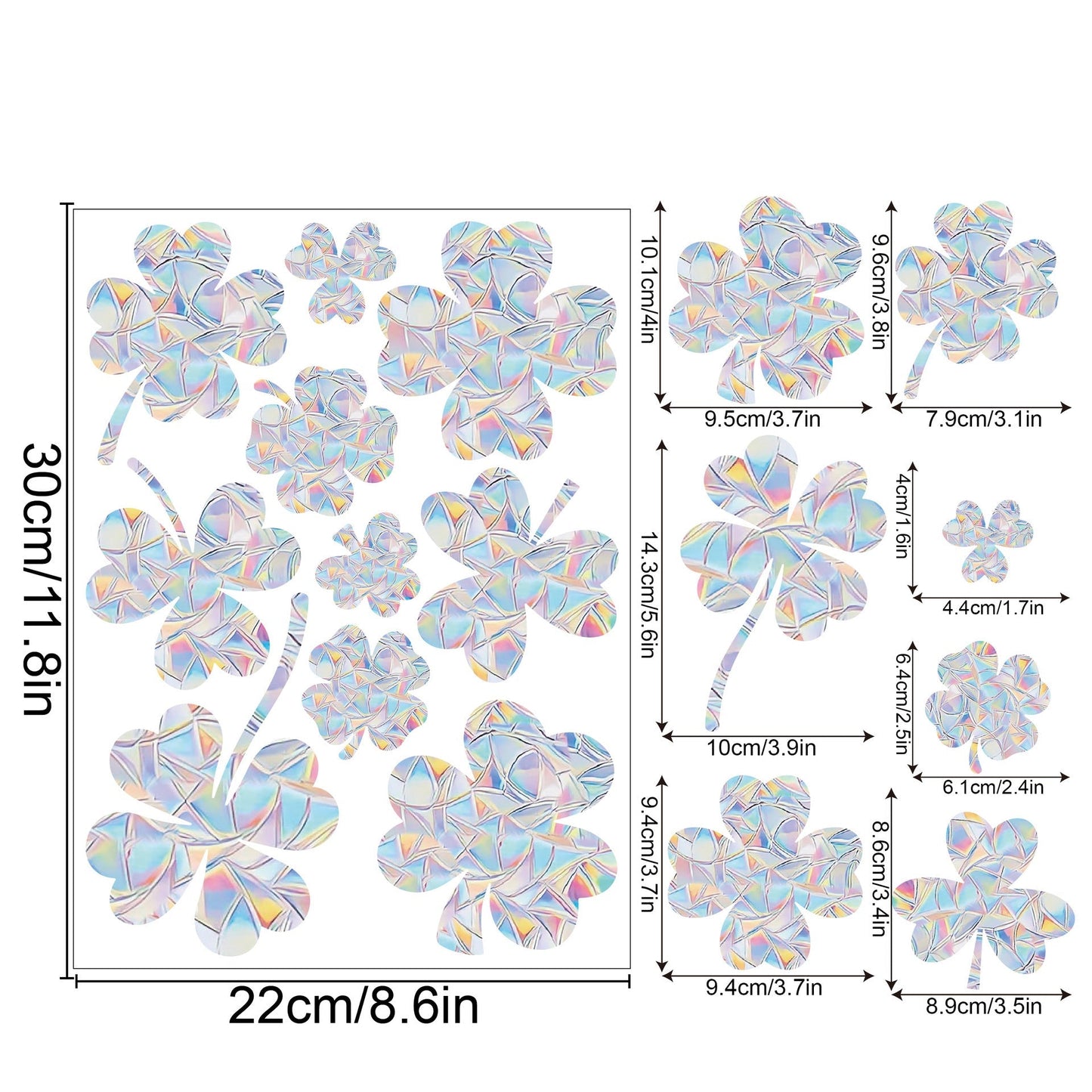 Naklejki na Okno z Tęczą