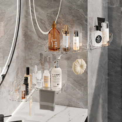 Składana Półka z Przyssawką do Łazienki